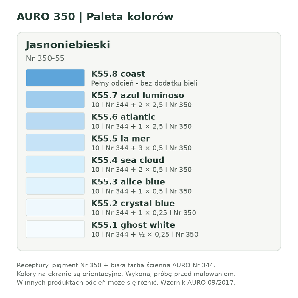Wapienna baza barwiąca Nr 350 - obrazek 5