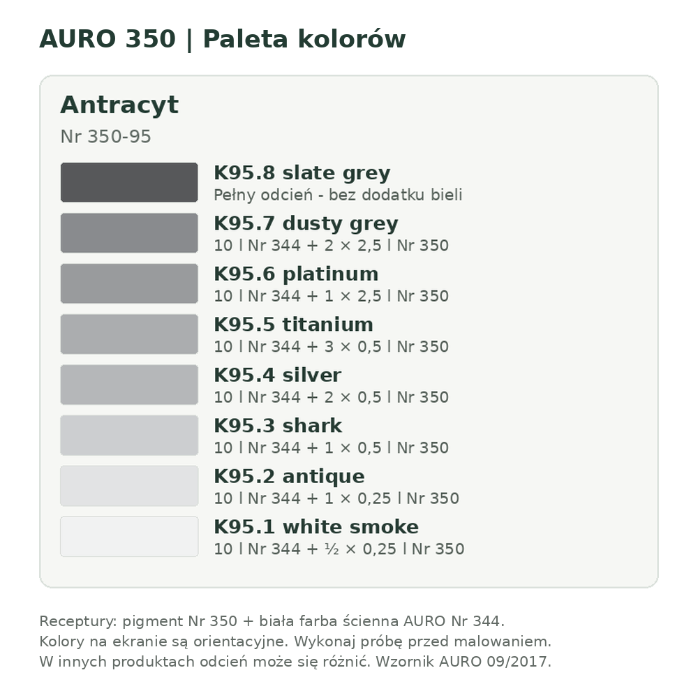 Wapienna baza barwiąca Nr 350 - obrazek 8