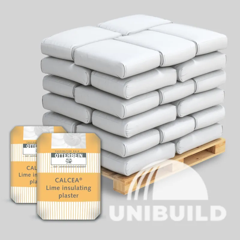 Calcea Kalkdämmputz innen – Tynk termoizolacyjny wapienny Calcea do zastosowań wewnętrznych paleta