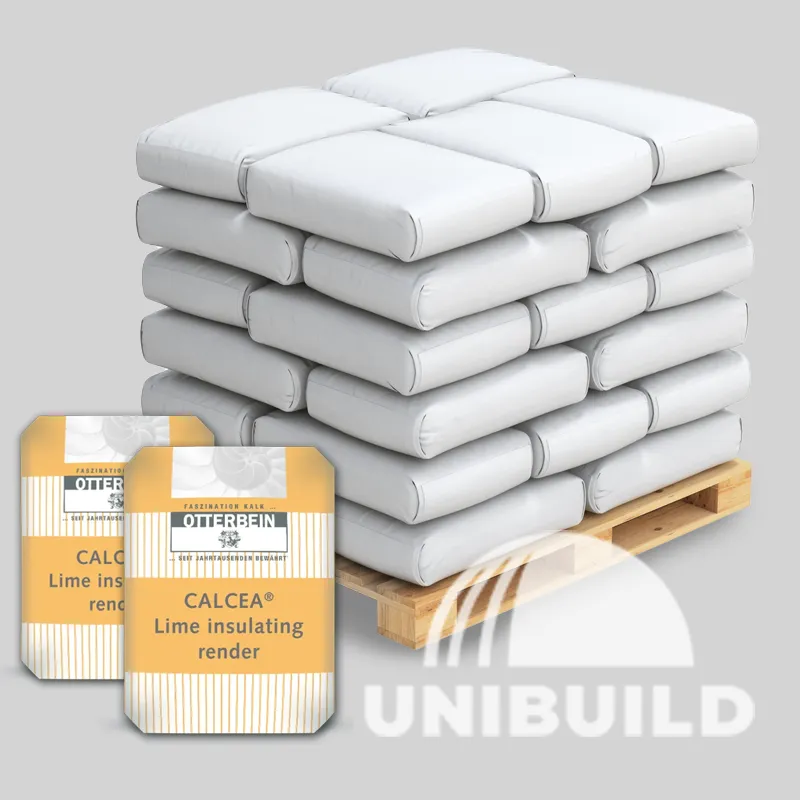 Tynk termoizolacyjny wapienny Calcea do zastosowań zewnętrznych