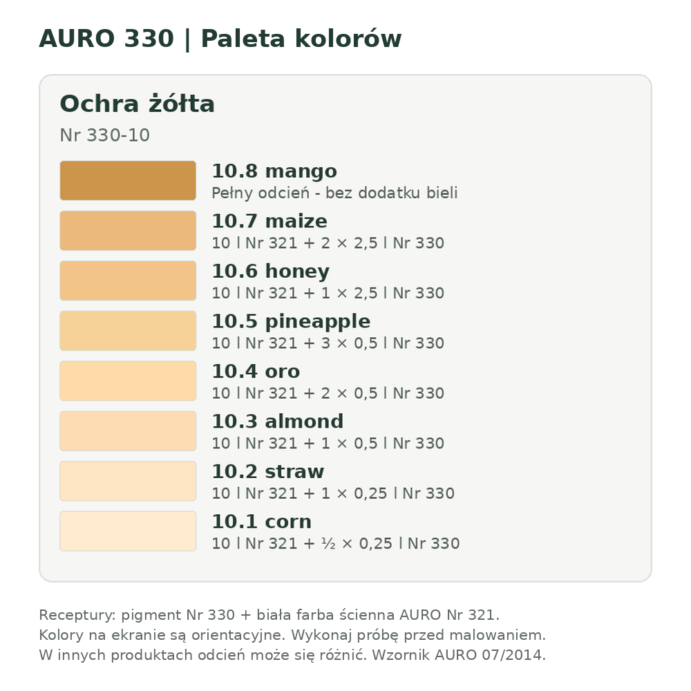 Pigment barwiący Nr 330 - obrazek 2