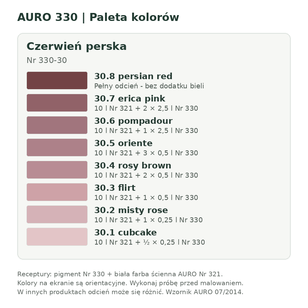 Pigment barwiący Nr 330 - obrazek 3